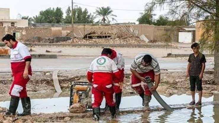 امدادرسانی  به ۶۹ نفر گرفتار سیلاب در استان خراسان رضوی