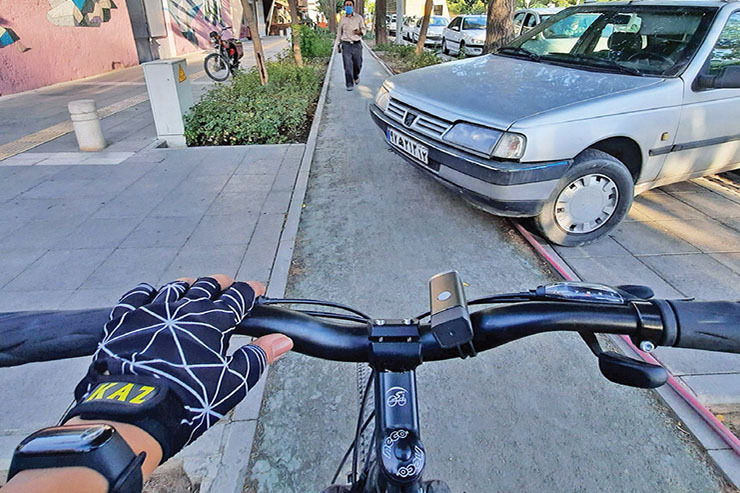 فاصله خطوط دوچرخه‌سواری شهری مشهد با ایدئال | «مسیر سبز» همچنان نیازمند نگاه سبز
