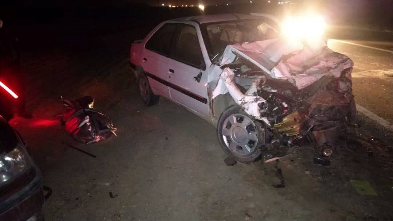 تصادف مرگبار در جاده مشهد - سرخس + تصاویر