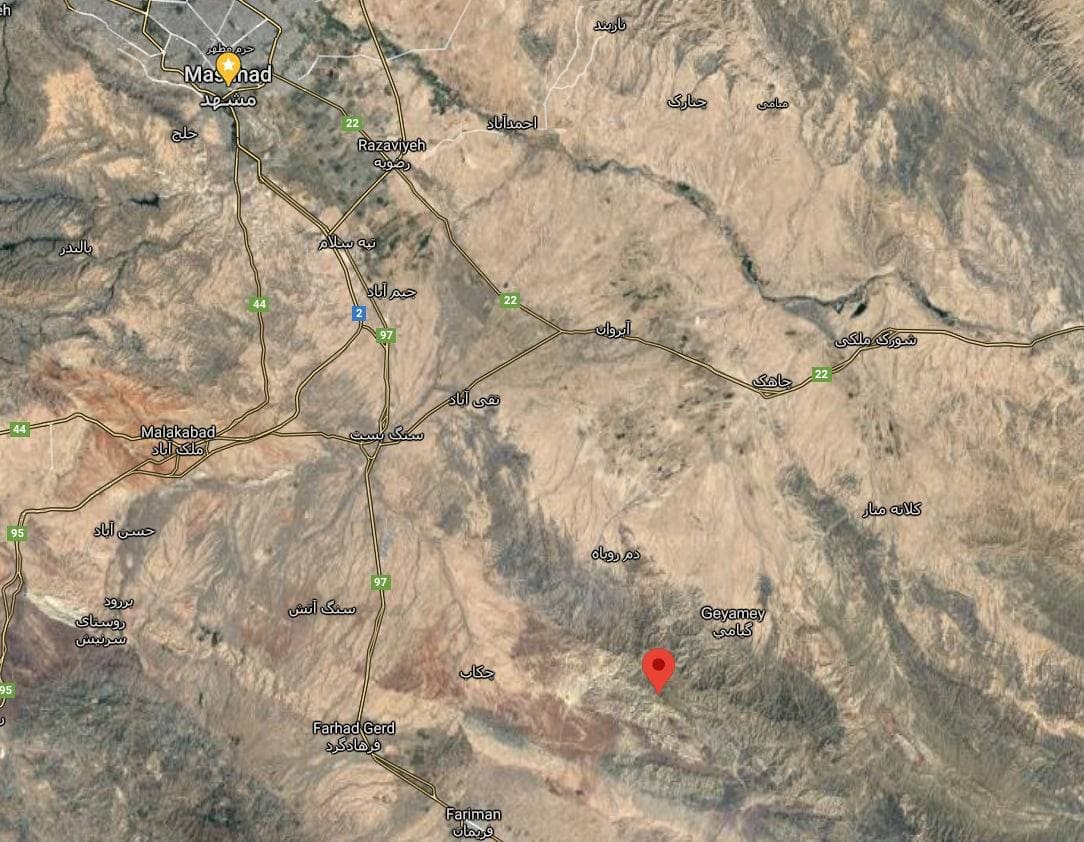 وقوع زلزله در مشهد | شامگاه ۲۲ دی ماه مشهد لرزید