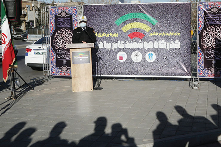 نخستین تقاطع هوشمند کشور در مشهد به بهره برداری رسید