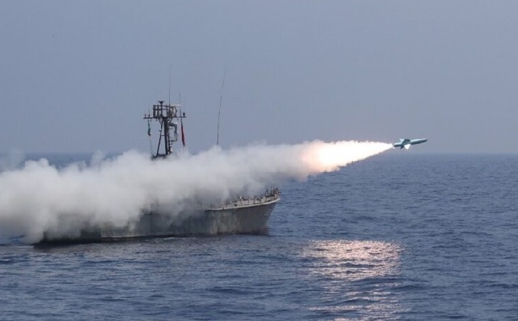 در رزمایش اقتدار دریایی ۹۹ نداجا انواع موشک‌های کروز دریایی شلیک شدند