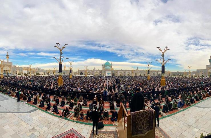 برگزاری نمازجمعه در مشهد پس از ۴۵ هفته تعطیلی