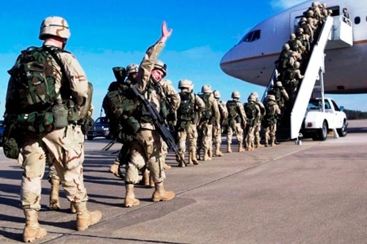 پنتاگون از کاهش نیروهایی آمریکایی در افغانستان به ۲۵۰۰نفر خبر داد