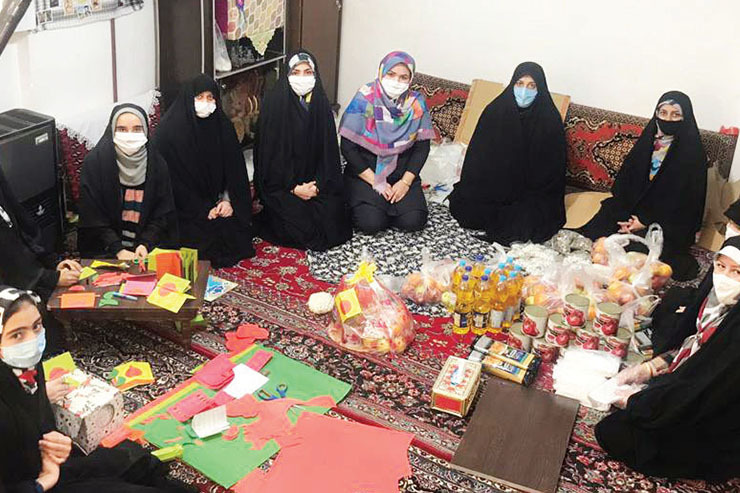 گزارشی از فعالیت هم‌نوع دوستانه خانم‌های محله امیرالمؤمنین (ع) مشهد