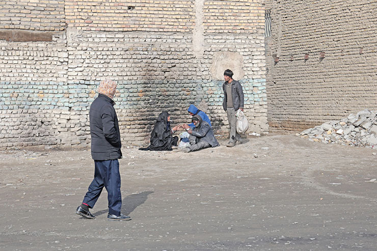 خیابان «نجف» مشهد، در محاصره مشکلات