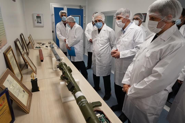 ‌خط تولید انبوه موشک‌های دوش‌پرتاب و تولید سوخت جامد مرکب افتتاح شد