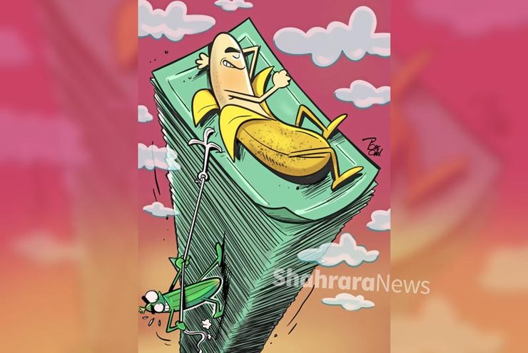 کاریکاتور | خیز بلند خیار برای موز شدن!