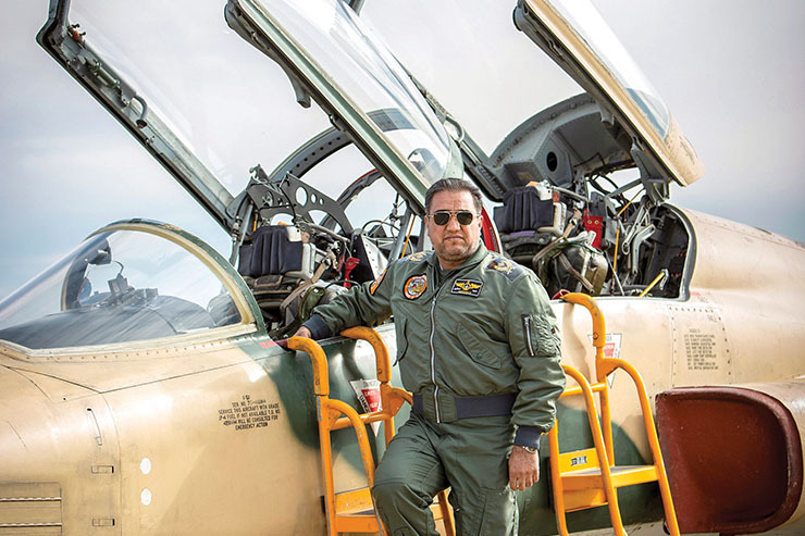 گفت‌وگو با فرمانده پایگاه نیروی هوایی حبیبی مشهد و مسیری که برای خلبانی طی کرد