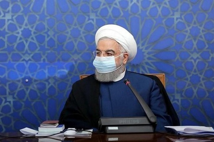 روحانی: ملت ایران برابر سختی ها زانو نزد | گرانی برخی کالاها از عوارض تحریم گسترده کشور است
