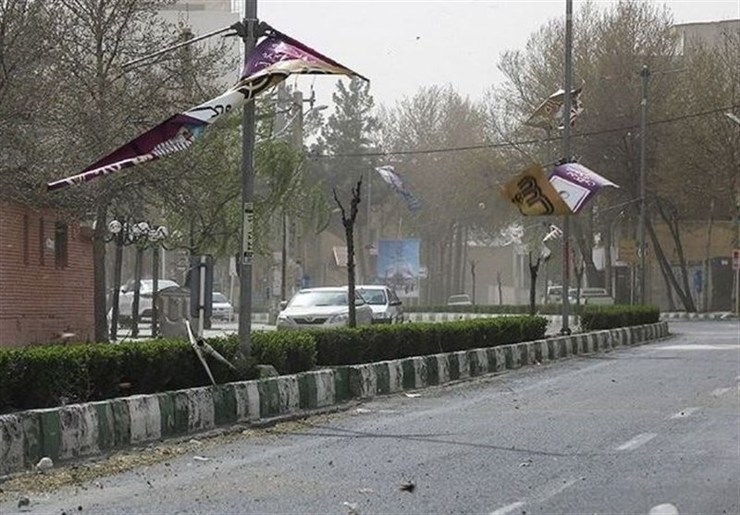 طوفان پروازهای فرودگاه شیراز را لغو کرد