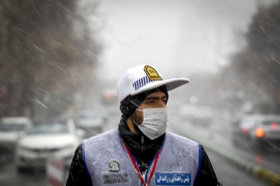 برف در مشهد