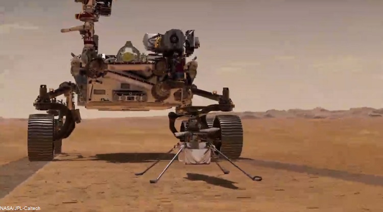 هلیکوپتر «نبوغ» سطح مریخ را بررسی خواهد کرد