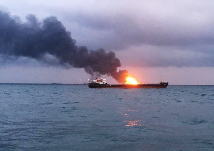 انفجار کشتی رژیم صهیونیستی در شرق عربستان