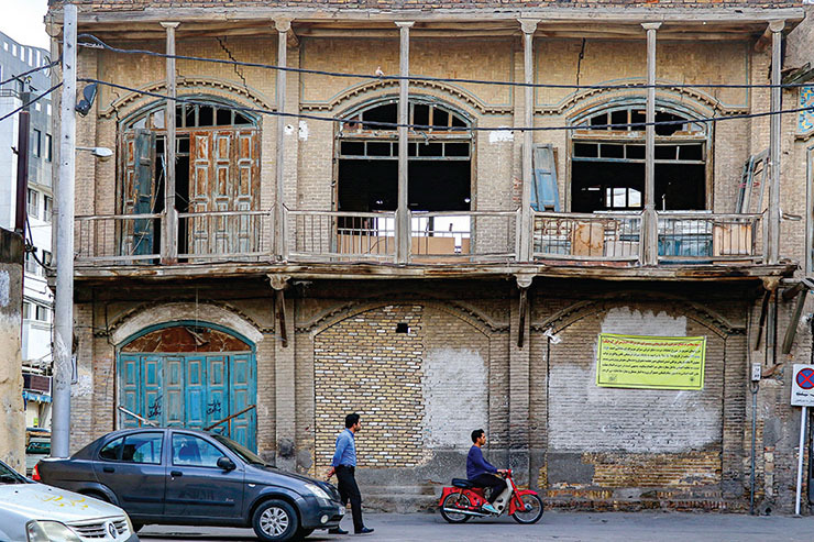بازسازی سرای تاریخی عزیزاله‌اف در مشهد / مرمت میراث عزیز