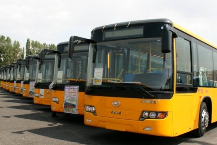 افزایش تعداد خطوط اتوبوس شهری از ۲۷خط به ۴۳خط