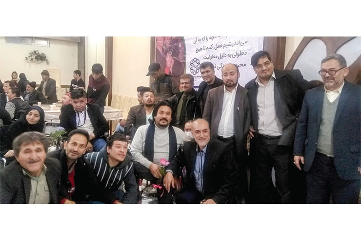 ۶۰۰۰ معلول مهاجر با کارت آمایش سرزمین در مشهد زندگی می‌کنند
