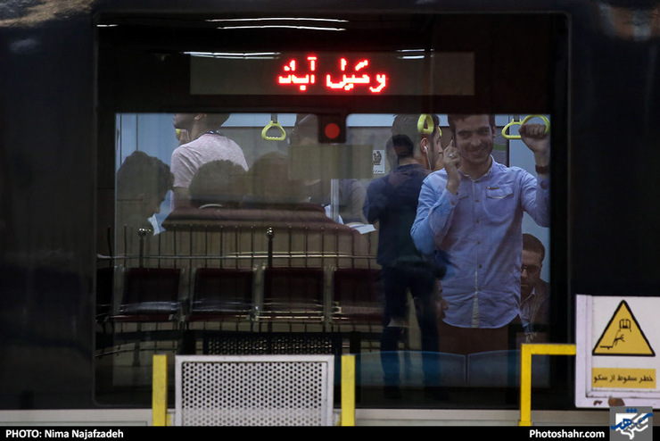جابه‌جایی حدود ۹۰۰ هزار مسافر با خطوط قطارشهری مشهد