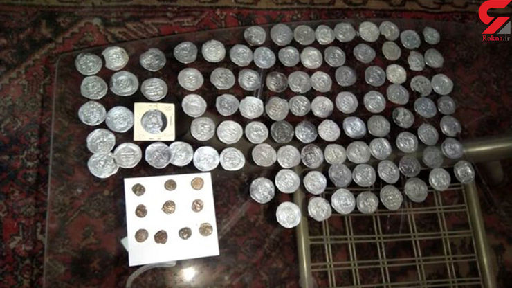 کشف ۱۱۳ عدد سکه ساسانی و ایلمایی در جهرم