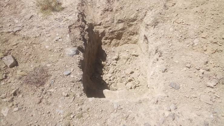 دستگیری ۴ حفار غیرمجاز در روستای اقر شهرستان فریمان
