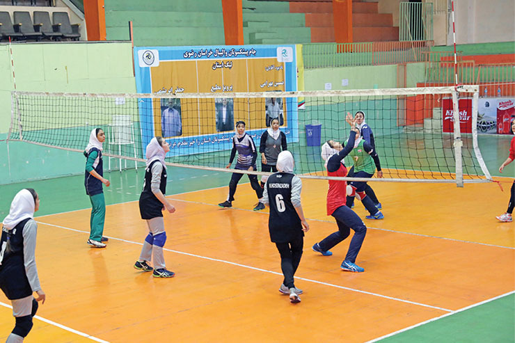 جایزه بزرگ برای دختران والیبالیست مشهدی