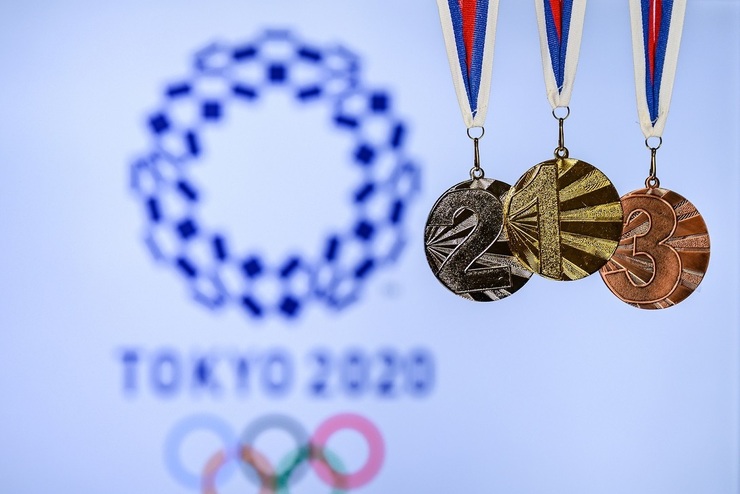 حراج نقاشی اصلی حلقه‌های المپیک+ عکس