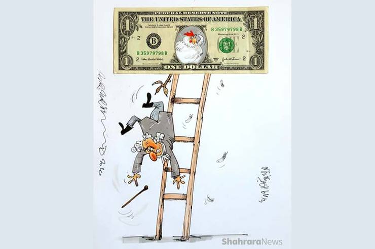 کاریکاتور / مرغ به دلار رسید!