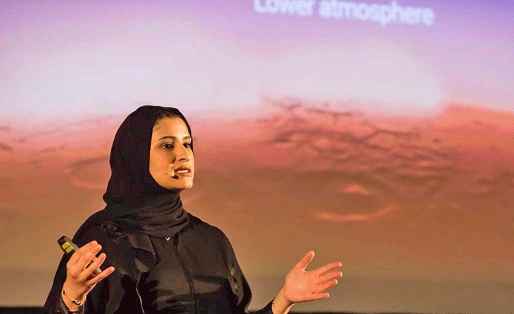 ساره امینی، طراح ایرانی الاصل پروژه فضایی امارات کیست؟