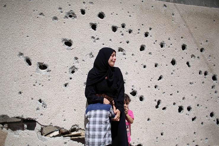 رژیم صهیونیستی دور نوار غزه دیوار می‌کشد