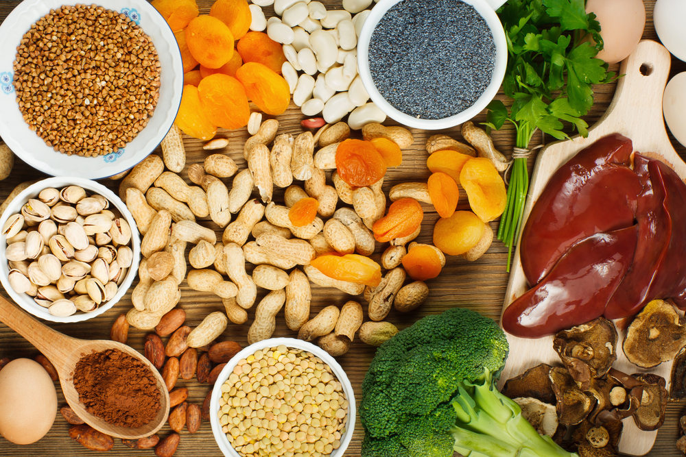 درمان کم‌خونی با  ۱۳ خوراکی طبیعی