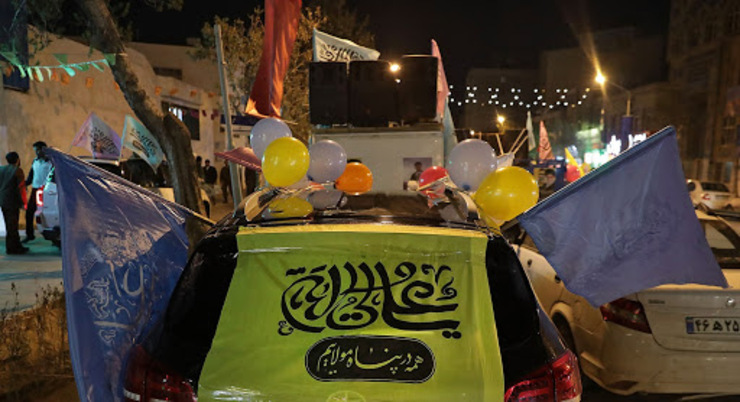 تردد ۱۱۰ کاروان شادی در روز عید سعید غدیر در مشهد | امسال سفره‌های نذری ماه محرم پهن نمی‌شود