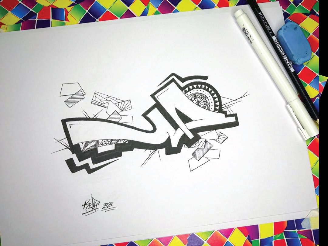 گفت‌وگو با هنرمند گرافیتی مهاجر: دوست دارم صلح را ترویج کنم