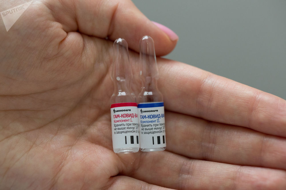 تصاویری از واکسن کرونا روسی