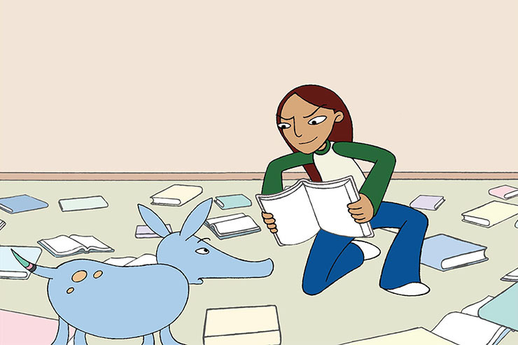 معرفی انیمیشن دختری که از کتاب‌ها متنفّر بود (The Girl Who Gated Books) | از کتاب‌ها متنفّر نباش + دانلود
