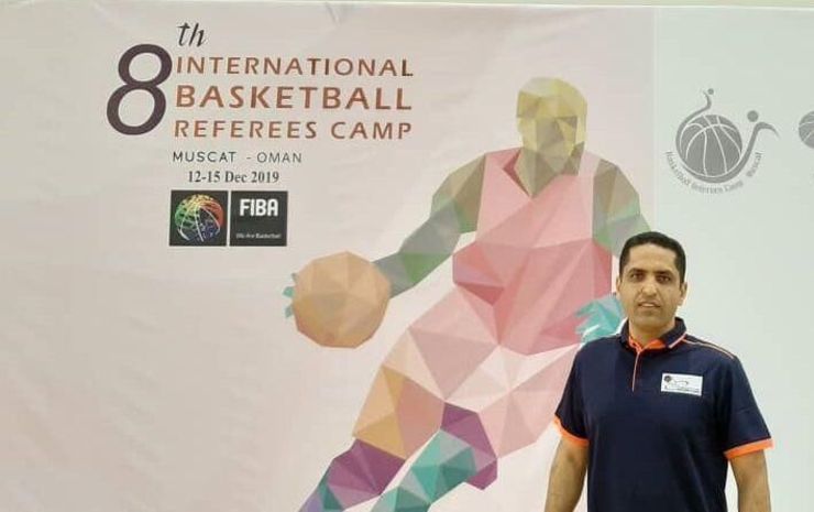 داور بسکتبال ایرانی در دوره دانش افزایی اسپانیا