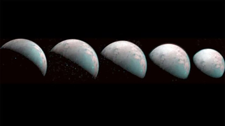 ثبت تصاویری از قمری بزرگ‌تر از سیاره عطارد