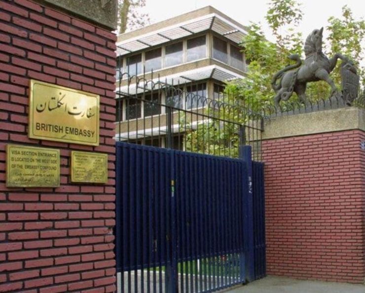از سرگیری خدمات صدور روادید سفارت انگلیس در ایران