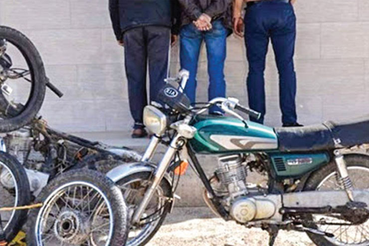 باند بزرگ سرقت موتورسیکلت در خراسان‌رضوی متلاشی شد | سرقت در شمال، فروش در مشهد