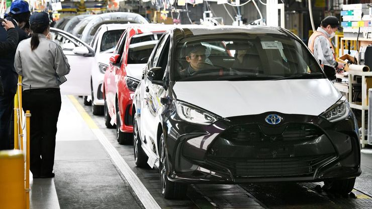 کاهش ۱۶درصدی فروش خودرو در ژاپن