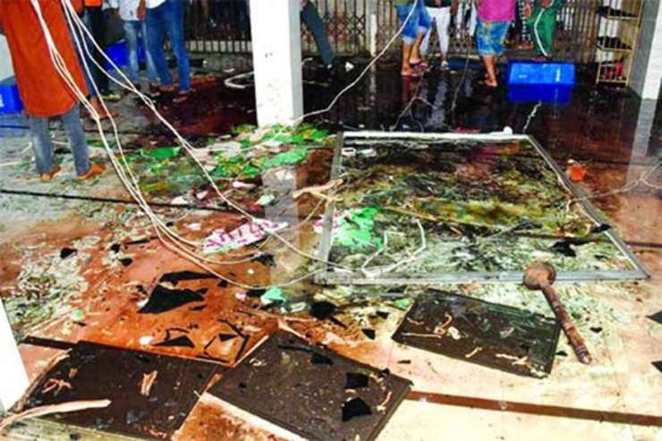 ۱۴کشته و ۲۳زخمی در انفجار بنگلادش + تصاویر