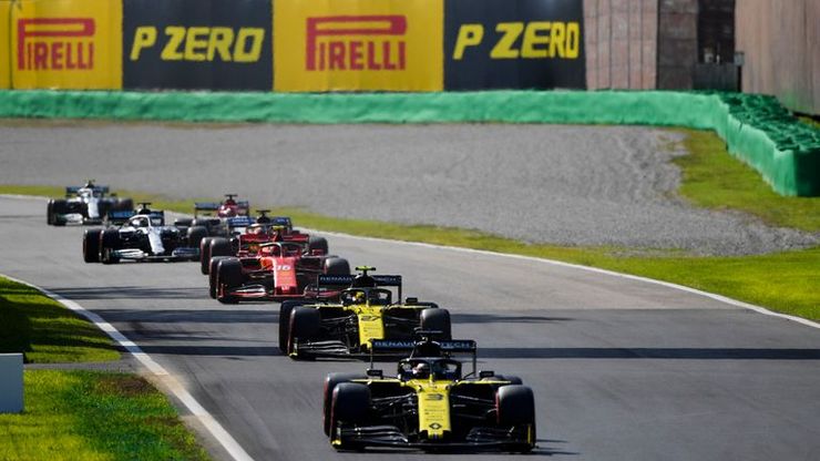 رانندگان فرمول ۱ آماده رقابت در ایتالیا