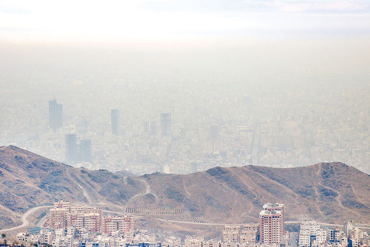 سهم ۶۴ درصدی منابع متحرک در آلودگی هوای مشهد