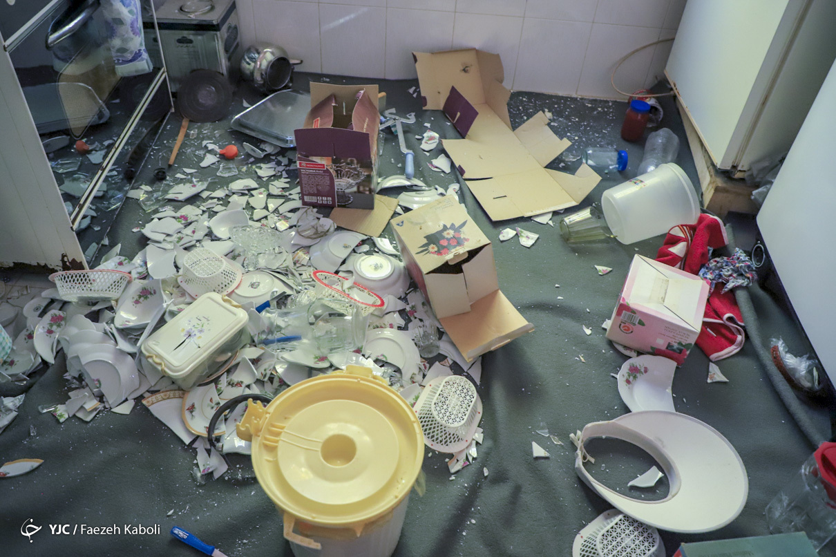 آخرین تصاویر زلزله رامیان