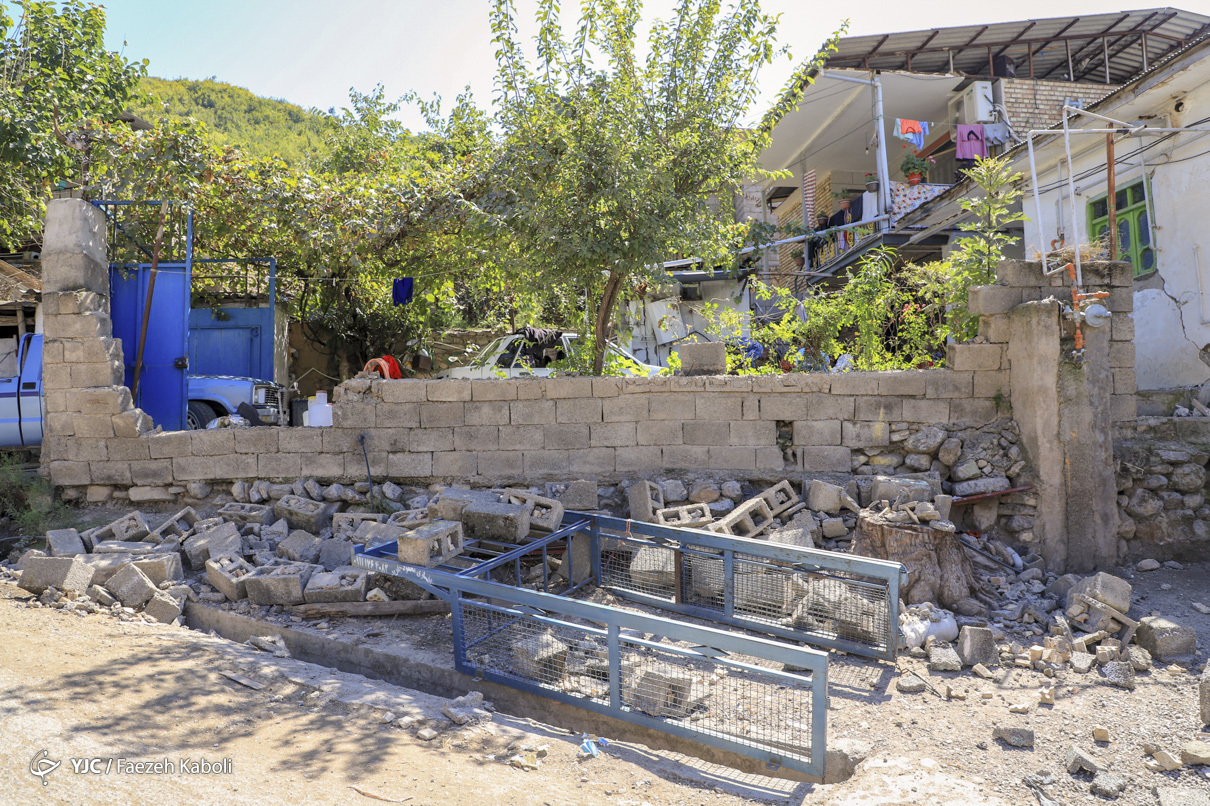 آخرین تصاویر زلزله رامیان