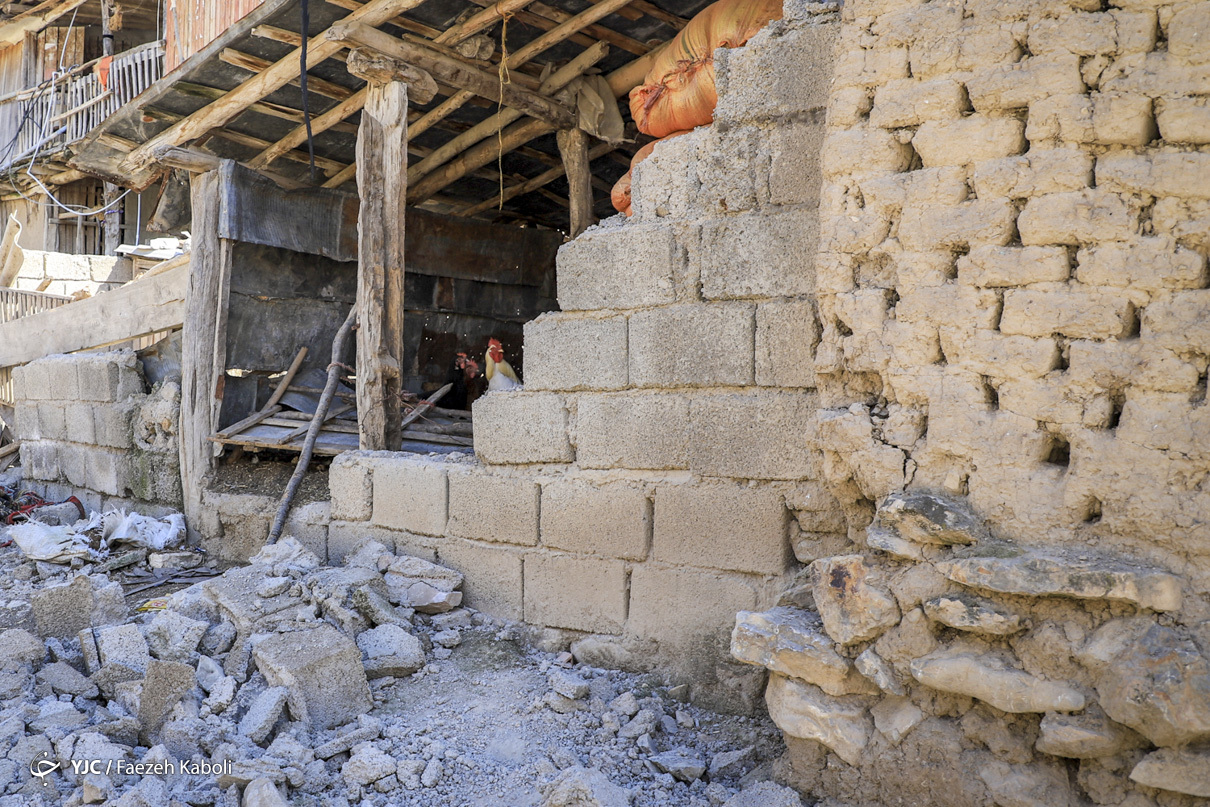 آخرین تصاویر زلزله رامیان