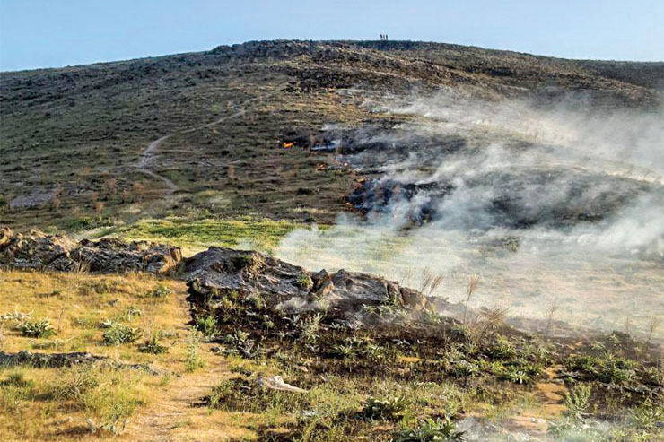 سهل انگاری گردشگران در روزهای تعطیل عامل آتش سوزی مراتع