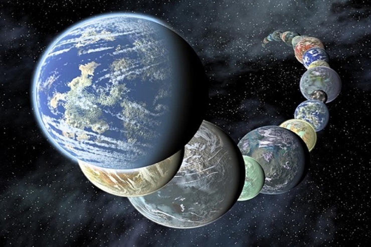 کشف ۴۵ سیاره که مشابه زمین آب مایع دارند