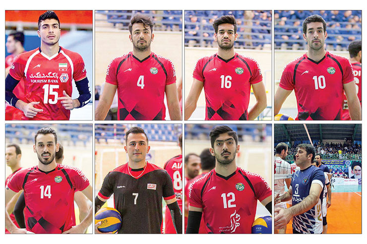 ۸ بازیکن مشهدی والیبال در تیم‌های مختلف کشور توپ می‌زنند