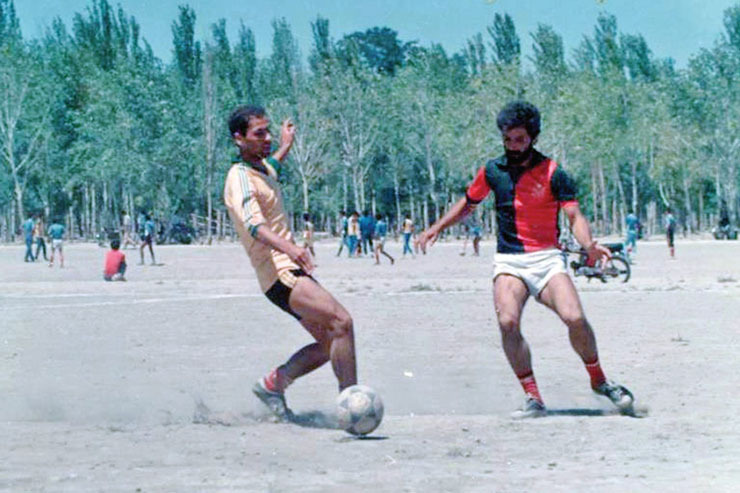 روز‌های صمیمی فوتبال مشهد در دهه ۶۰