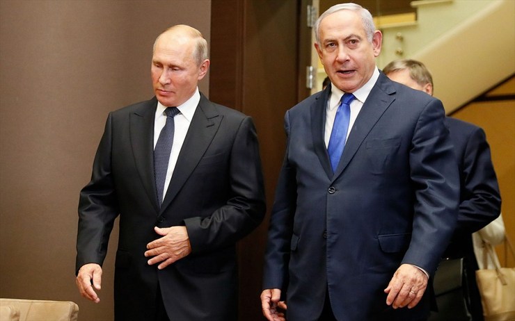 پوتین در تماس تلفنی با نتانیاهو درباره فلسطین و امارات گفت‌وگو کرد